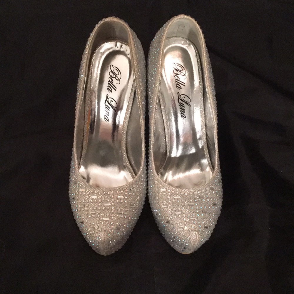 6-inch Rhinestone Heels